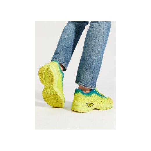 Sneakersy Armani Exchange XUX189 XV813 T715 Żółty Armani Exchange 40 eobuwie.pl