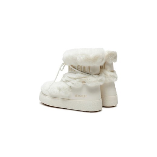 Śniegowce Moon Boot Ltrack Tube Faux-Fur 80D2450130 Biały Moon Boot 42 eobuwie.pl