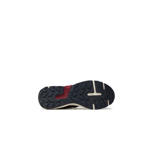Sneakersy Tommy Hilfiger M Runner Cordura Hi Lth Mix FM0FM05222 Granatowy Tommy Hilfiger 40 eobuwie.pl