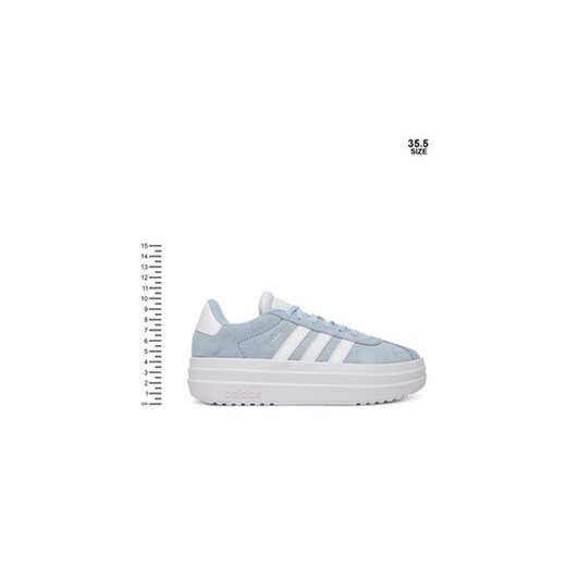 Sneakersy adidas VL Court Bold JI1018 Błękitny 35_5 eobuwie.pl