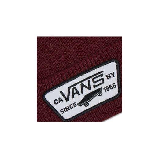 Czapka Vans Milford Beanie V000UOU4QU1 Bordowy Vans 00 eobuwie.pl