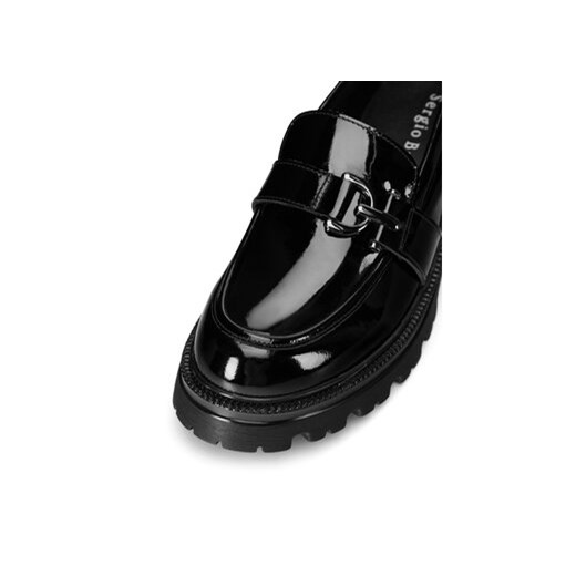 Loafersy Sergio Bardi WI33-E1089-01SB Czarny Sergio Bardi 38 eobuwie.pl