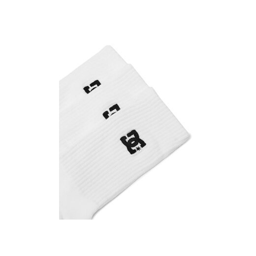 Skarpety DC AS_DC_01W_SS25 (3-PACK) Biały 39_42 eobuwie.pl