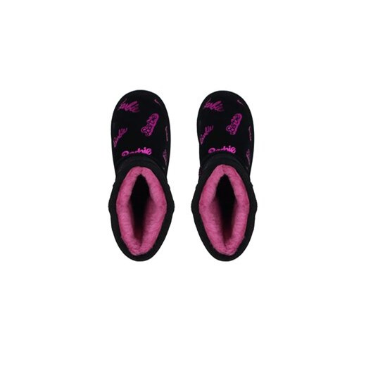 Śniegowce EMU Australia Barbie Wallaby Print Lo K12904 Czarny Emu Australia 24 eobuwie.pl