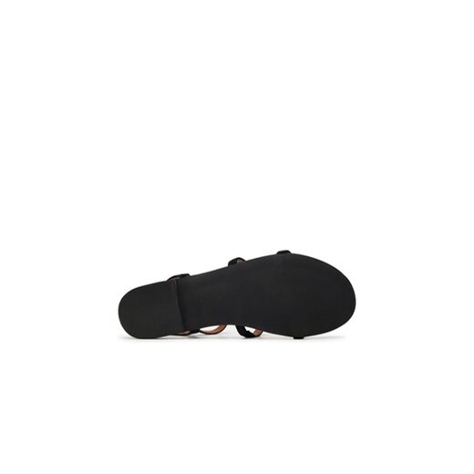 Sandały Kurt Geiger Hampton Flat Gladiator 2029600209 Czarny Kurt Geiger 35 eobuwie.pl