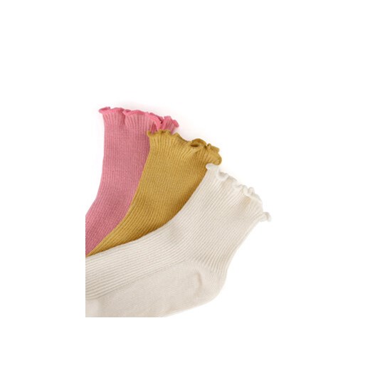 Skarpety JENNY 7KB-003-SS25 (3-pack) Żółty 35_38 eobuwie.pl