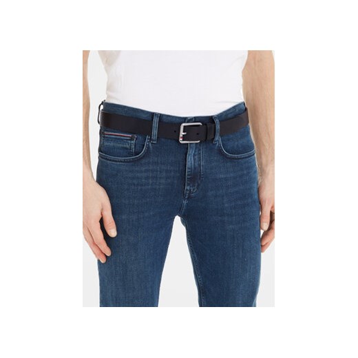 Pasek Męski Tommy Hilfiger Casual 3.5 AM0AM11464 Czarny Tommy Hilfiger 85 eobuwie.pl