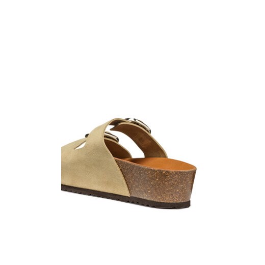 Klapki Geox D Brionia H D551DA 00022 C6738 Beżowy Geox 41 eobuwie.pl