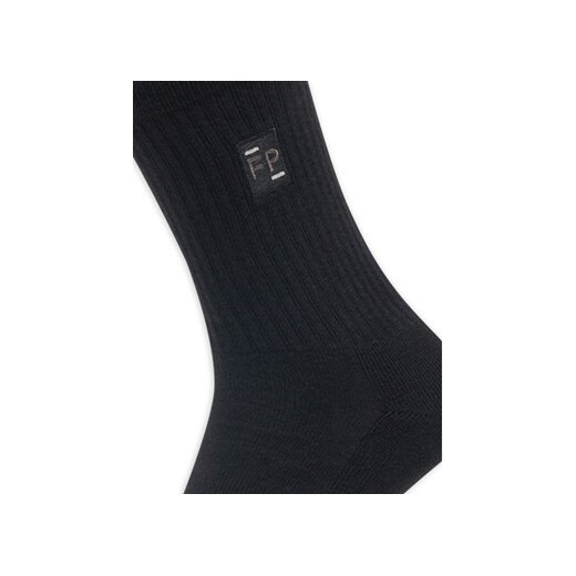 Skarpety Wysokie Męskie Filling Pieces Patch 68513711861 Czarny OS eobuwie.pl