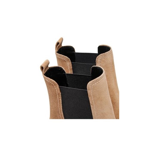 Botki Simple SL-36-02-000064 Brązowy Simple 39 eobuwie.pl