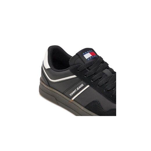 Sneakersy Tommy Jeans Tjw Court Sneaker EN0EN02552 Czarny Tommy Jeans 42 eobuwie.pl