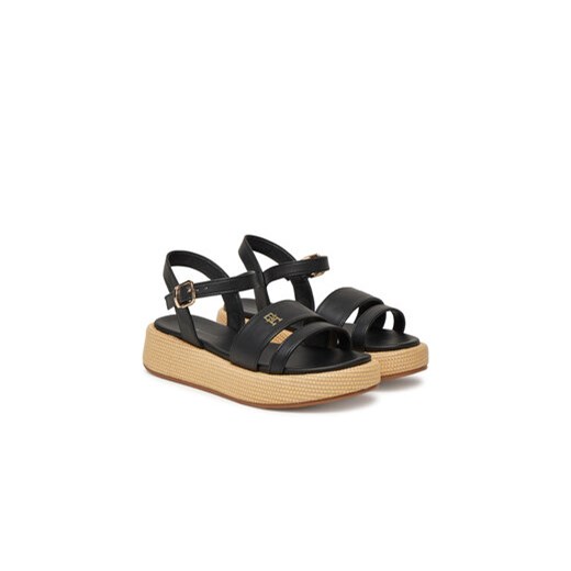 Espadryle Tommy Hilfiger T3A2-33793-0326 S Czarny Tommy Hilfiger 40 eobuwie.pl
