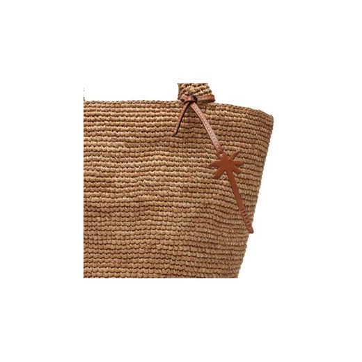 Torebka Manebi Summer Bag Medium V 2.2 AN Brązowy Manebi 00 eobuwie.pl