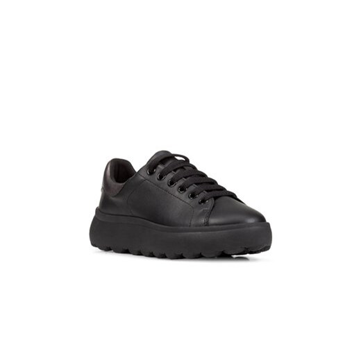 Sneakersy Geox D Spherica EC4.1 D45TCD 085NF C9B1G Czarny Geox 38 eobuwie.pl