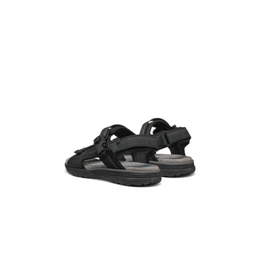 Sandały Geox U Spherica Ec5 U55ELB 000EK C9999 Czarny Geox 44 eobuwie.pl