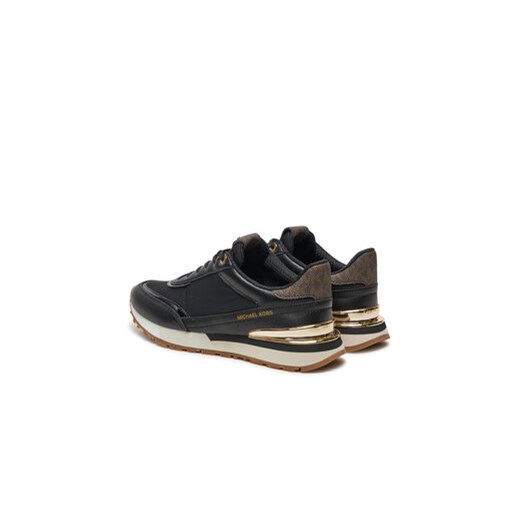 Sneakersy MICHAEL Michael Kors Nova Trainer 43R5NOFS1L Czarny Michael Michael Kors 37 eobuwie.pl