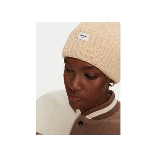 Czapka Pepe Jeans PL040355 Écru Pepe Jeans OS eobuwie.pl