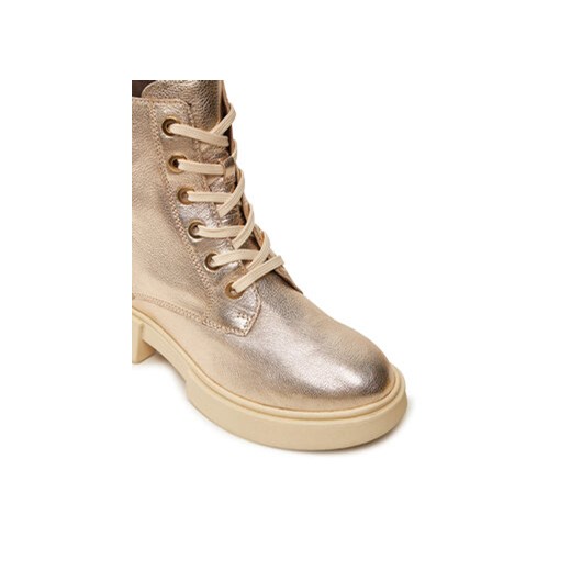Botki Caprice 9-25101-43 Złoty Caprice 38 eobuwie.pl