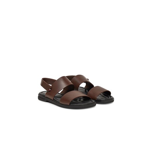 Sandały Tommy Hilfiger Premium Hilfiger Strappy Lh Sand FM0FM05356 Brązowy Tommy Hilfiger 43 eobuwie.pl