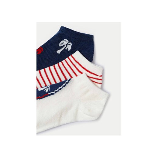 Zestaw 3 par niskich skarpet dziecięcych Mayoral 10708 Kolorowy Mayoral 10Y eobuwie.pl