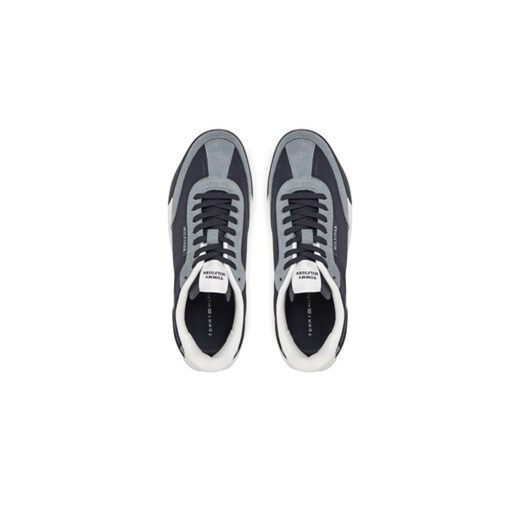 Sneakersy Tommy Hilfiger Retro Runner Seasonal FM0FM05425 Granatowy Tommy Hilfiger 43 eobuwie.pl