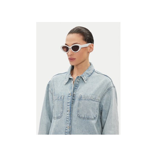 Okulary przeciwsłoneczne JENNY 4WF-014-SS25 Biały NOSIZE eobuwie.pl