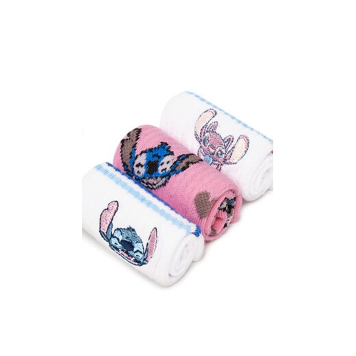 Skarpety Disney Classics ACCCS-SS25-116DCLS(3-PACK) Biały Disney Classics 31_33 eobuwie.pl