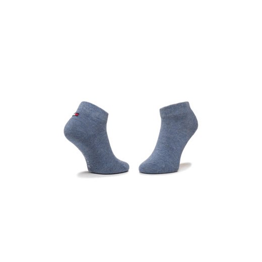 Zestaw 2 par niskich skarpet dziecięcych Tommy Hilfiger 301390 Granatowy Tommy Hilfiger 39_42 eobuwie.pl