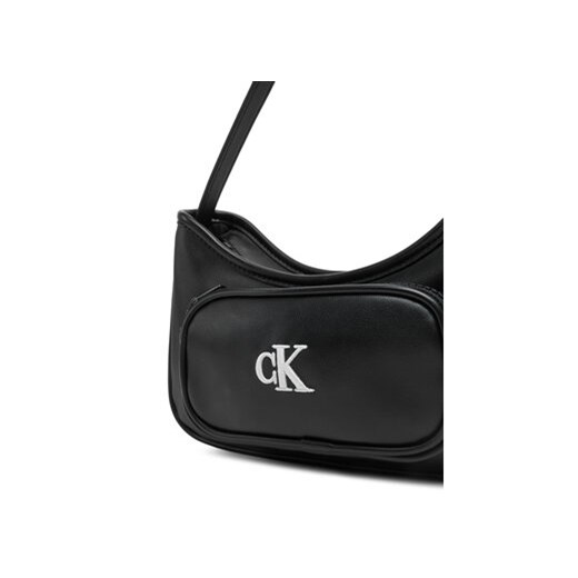 Torebka Calvin Klein Jeans Ck Shoulder Bag IU0IU00696 Czarny 00 eobuwie.pl