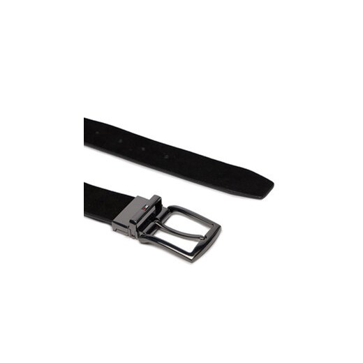 Pasek Męski Tommy Hilfiger Denton 3.5 Rev AM0AM12053 Czarny Tommy Hilfiger 80 eobuwie.pl