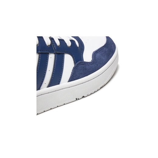 Sneakersy adidas Hoops 3 Mid Lifestyle Basketball Classic Vintage IG1432 Biały 40_23 eobuwie.pl