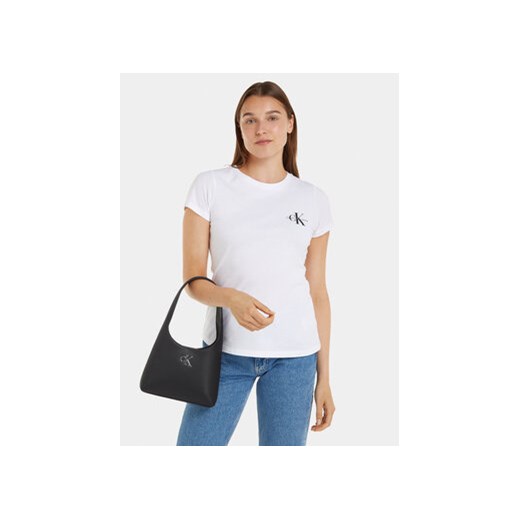 Torebka Calvin Klein Jeans Minimal Monogram A Shoulderbag T K60K611820 Czarny 00 eobuwie.pl