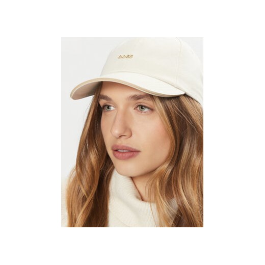 Czapka z daszkiem BOSS Ari-Me 50533367 Écru 00 eobuwie.pl