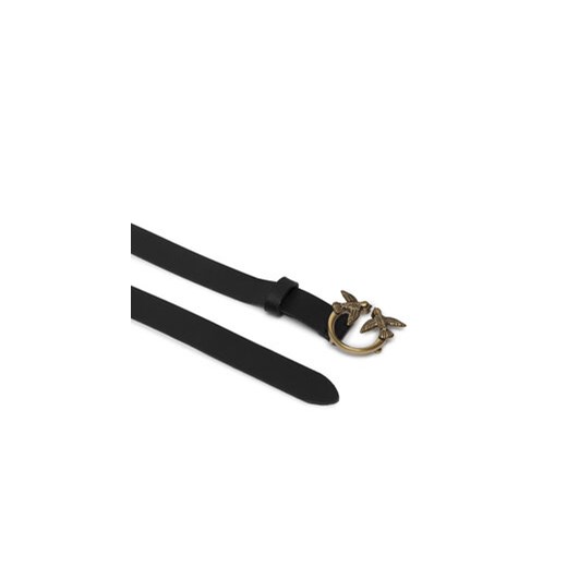 Pasek Damski Pinko Love Duble Belt H2 2022 PLT01 1H2114 Y7SP Czarny Pinko S eobuwie.pl