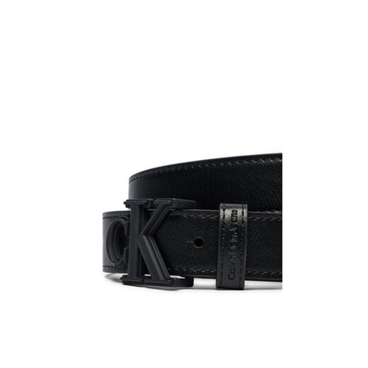 Pasek Dziecięcy Calvin Klein Jeans IU0IU00655 Czarny L_XL eobuwie.pl