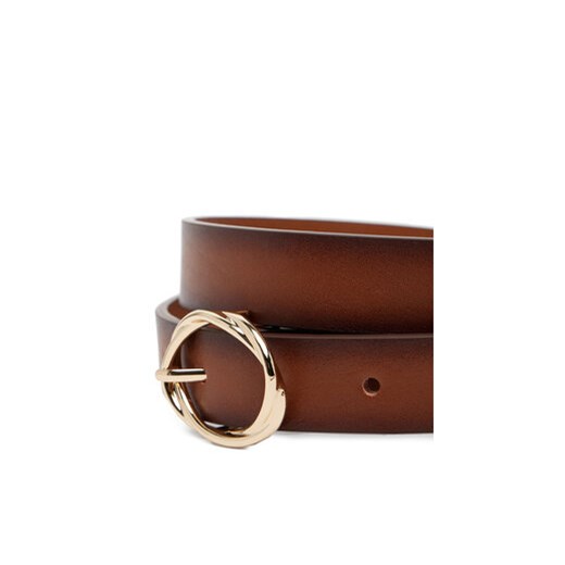 Pasek Damski Tommy Hilfiger Th Chic 2.5 Burnished AW0AW17252 Brązowy Tommy Hilfiger 75 eobuwie.pl