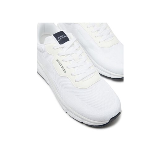 Sneakersy Tommy Hilfiger Lightweight Rwb Knit FM0FM05423 Biały Tommy Hilfiger 43 eobuwie.pl