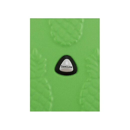 Walizka kabinowa Semi Line T5949-1 Zielony Semi Line OS eobuwie.pl