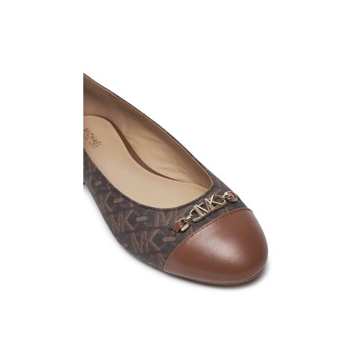 Baleriny MICHAEL Michael Kors Rebecca Flex Empire Monogram 40F4RBFP1B Brązowy Michael Michael Kors 37 eobuwie.pl
