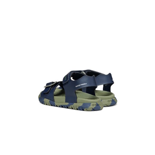 Sandały Geox J Fusbetto Bo J35HMA 54 CF4A3 S Granatowy Geox 33 eobuwie.pl