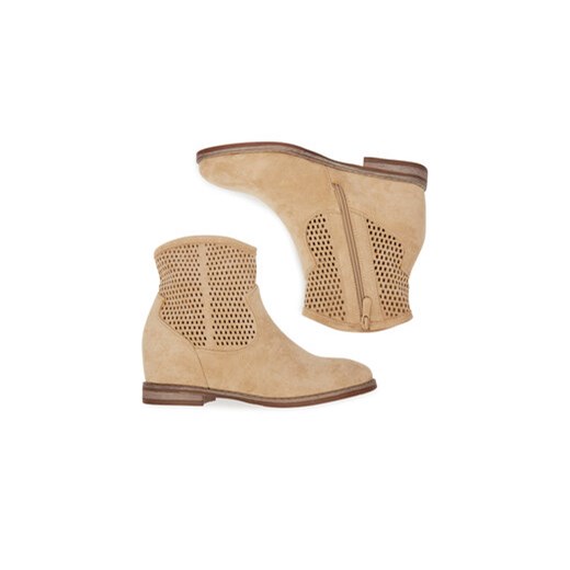 Botki DeeZee HX20208-3 Beżowy 36 eobuwie.pl