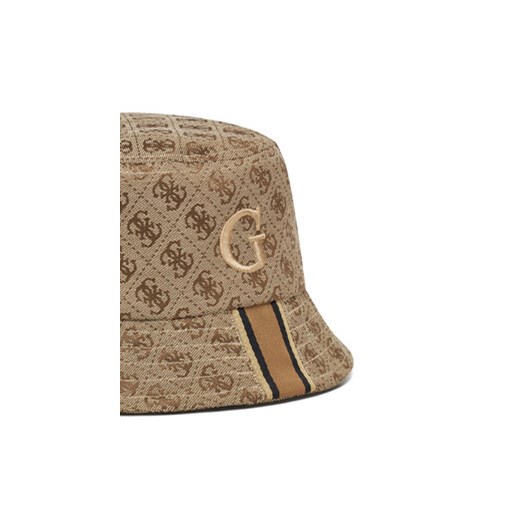 Kapelusz Guess Bucket AM9496 POL01 Brązowy Guess L eobuwie.pl