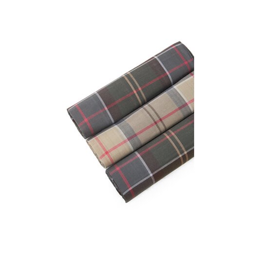 Zestaw 3 chusteczek Barbour MAC0010TA11 Zielony Barbour 00 eobuwie.pl