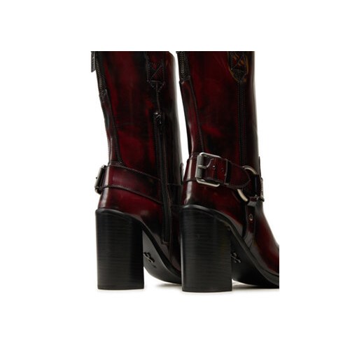 Botki Bronx Mya-Mae 34330-OS 34 Bordowy Bronx 39 eobuwie.pl