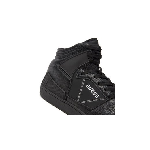 Sneakersy Guess Sava Mid FMTSAM PAC12 Czarny Guess 41 eobuwie.pl