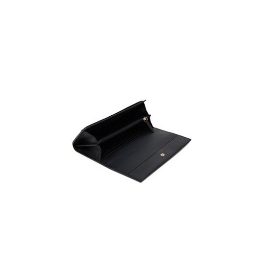 Duży Portfel Damski Tommy Hilfiger Th Legacy Flap Lrg Wallet AW0AW17267 Czarny Tommy Hilfiger 00 eobuwie.pl