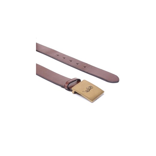 Pasek Męski Polo Ralph Lauren 36Mm Pp Plaque Belt 405691693002 Brązowy Polo Ralph Lauren 38 eobuwie.pl