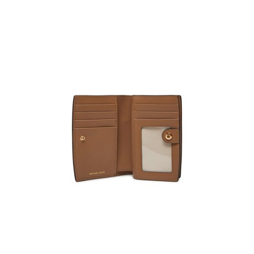 Duży Portfel Damski MICHAEL Michael Kors 32S5GYTZ2L Brązowy Michael Michael Kors 00 eobuwie.pl