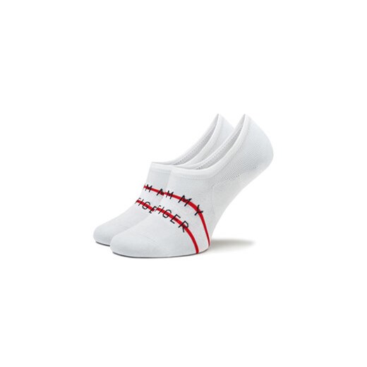 Zestaw 2 par stopek męskich Tommy Hilfiger 701222189 Biały Tommy Hilfiger 39_42 eobuwie.pl