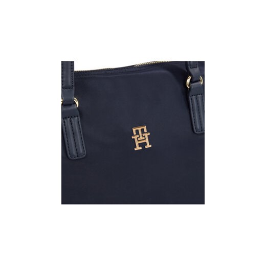 Torebka Tommy Hilfiger Poppy Th Tote AW0AW15639 Granatowy Tommy Hilfiger 00 eobuwie.pl